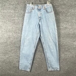 Vintage Levis 560 Jeans Mens 31x30 Light Wash Loose Fit Tapered Made in USA Y2K